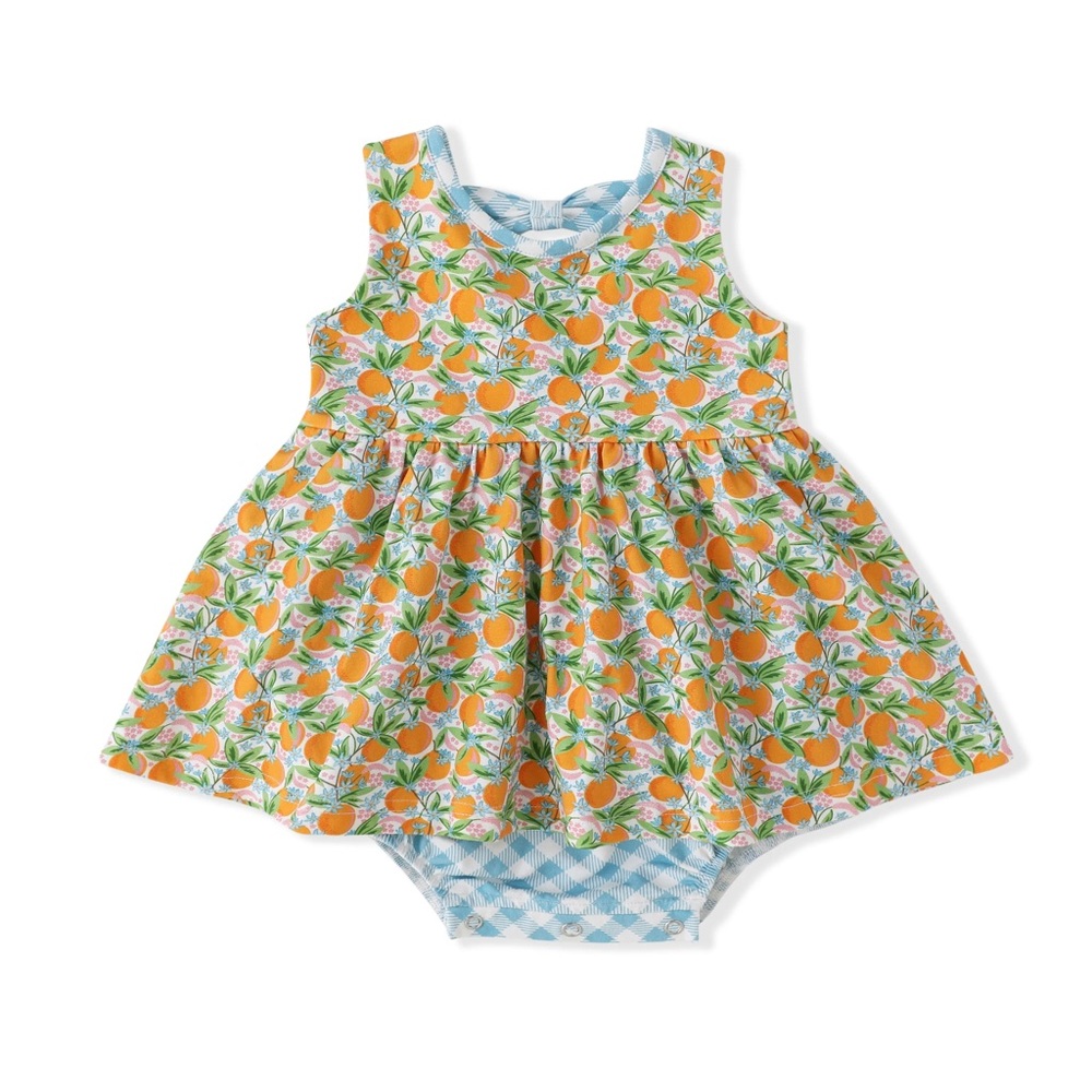 NWT Orange You Fancy Bubble Dress